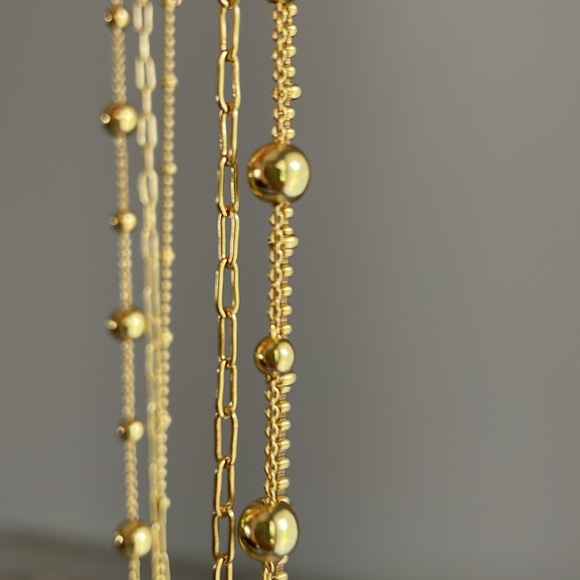 Three chain J Crew necklace - Picture 3 of 3